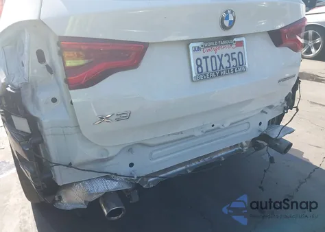 2020 BMW X3 Sdrive30I z USA, uszkodzony, nr VIN 5UXTY3C02L9C76183